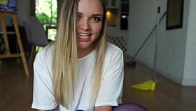 Sexy Colombian Employee Puts On Boss's Lingerie In Porn Video