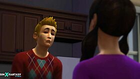 Liberty lee explores love and riding in the sims 4 game