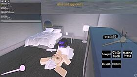 pounding a girl on roblox in hardcore creampie
