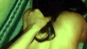 horny indian girl bent over in hotel room for doggystyle cumshot on big ass