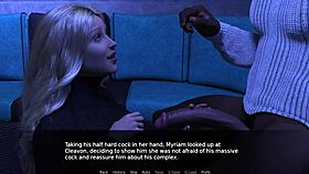 Horny hot wife takes huge bbc in anal threesome and squirts