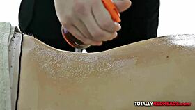 Ginger Gets Horny During Massage Rubdown