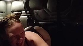 Kitty giving a blowjob with buttplug