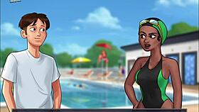 Summertime saga 171 features blowjob on monster cock