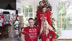 義兄がライリー・メイの剃りマンコを巨根で休みなくガン掘り！