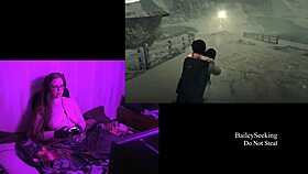 naked evil within 2 playthrough part 13 with big natural tits 😈