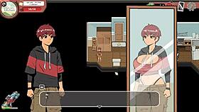 i'm playing spooky milk life and masturbating at the gym