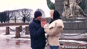 Warming up Via Lasciva with oral and anal action