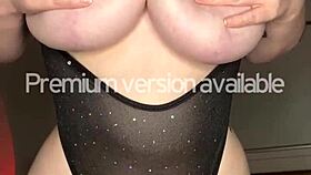 Let me tease you in my sparkly lingerie with my big Aussie tits bouncing.