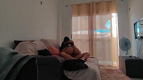 surprised the maid in the bathroom and fucked her