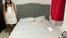 Stepsister wanted company, but got fucked hard!