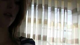 I feel so horny watching redhead teen natalie lust suck and ride big cock in pov