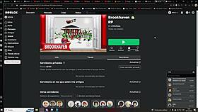 This slut gets knocked up in Roblox by a futanari character