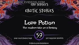 Intense POV Masturbation Session With Love Potion Audio Leading To Powerful Orgasm