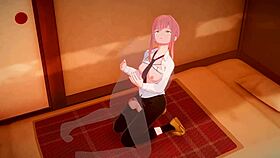 miss makima moans while being penetrated - 3d hentai