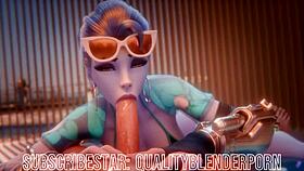 Widow Deepthroats Cock On The Beach With Big Tits And Ass 😏