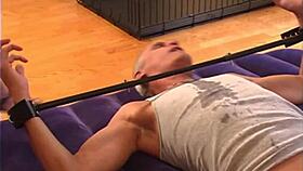 Kinky Blonde Neighbors Show Off Toes, Nipples, and Shaved Pussy in Close-Up Sucking.