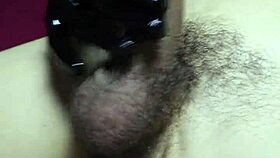 i moan while stroking big redhead cock