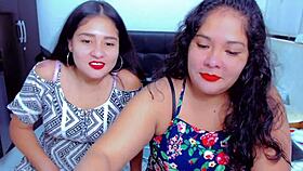 intimate trio with two stepsisters exploring desires. licking and passionate fucking.