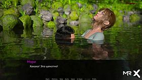 in dusklightmanor, he fucked a beautiful girl in nature during episode 1 55