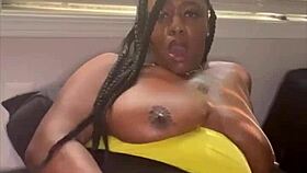 Harleyharper Cums Hard in Pornstar Scene