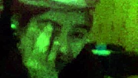 Wet Pink Hair Girl Enjoys The Rain. She Dances Playfully In The Shower.