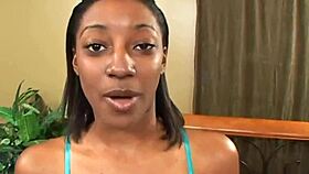 sexy ebony teen 18+ sucks white cock with pure skill! 😘