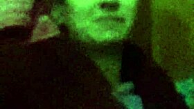 Wet Pink Hair Girl Enjoys The Rain. She Dances Playfully In The Shower.