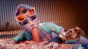 Widow Deepthroats Cock On The Beach With Big Tits And Ass 😏