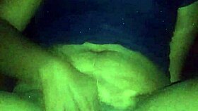 Ebony Ass Gets Wet Fingering And Cum Massage?