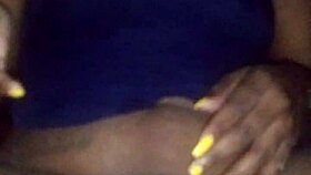 Ebony Ass Gets Wet Fingering And Cum Massage?