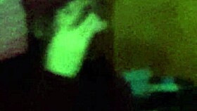 Wet Pink Hair Girl Enjoys The Rain. She Dances Playfully In The Shower.