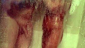 Mandeezy4u2 Showers While Bathing and Masturbating Her Tits