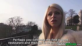 chloe lacourt gets picked up in public for hardcore fun