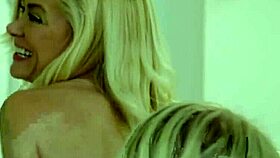 hot busty blonde lesbo babes serene siren jazlyn ray kissing tender licking sexy bodies