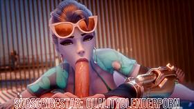 Widow Deepthroats Cock On The Beach With Big Tits And Ass 😏