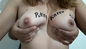 Come on, touch my tits right now!