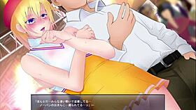 In this part, the girl exposes herself and starts playing