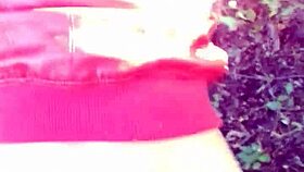 morra coge en el monte con fuerza