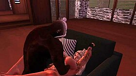 Sex Mixshow - 02 Features Black Hentai Blonde With Big Cock Anal Assfucking