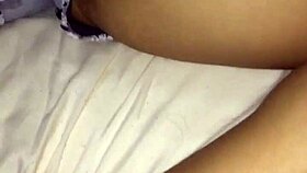 Roxy's Midnight Shorts Tease: Latina Couple Offers Sexy Ass