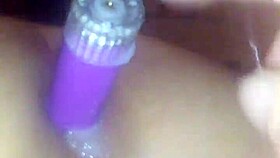 Wife's Asshole Fucked With Vibrator