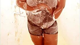 manipuri sexy girl playing with her boobs. she teases them on cam.