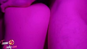 Bubble Booty Girl Bends Over For Sensual Doggy Spanking