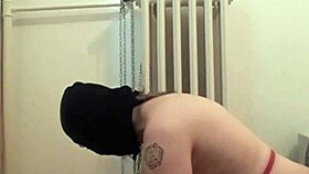 French slave trains herself in doggystyle.