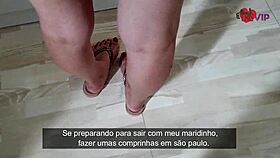 Old Slut Wife Cristina Flashes Upskirt!