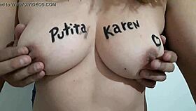 Come on, touch my tits right now!