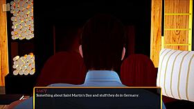 Redhead teen with small tits gets hardcore in erotic cartoon family