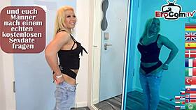 I'm overwhelmed by this skinny blonde teen 18+ taking a creampie