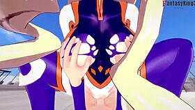 Yu Takeyama Shrinks for Intense 18+ Fucking in My Hero Academia